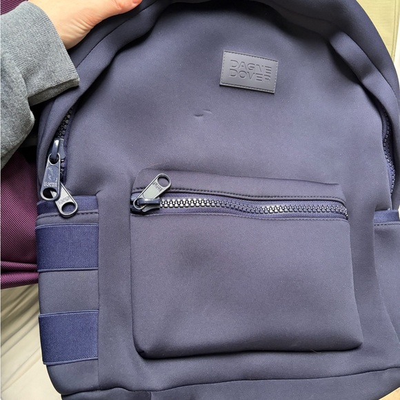Dagne Dover Navy Blue Backpack - Picture 3 of 9
